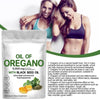 Oregano Oil Supplement with Black Seed Oil for Immune Support