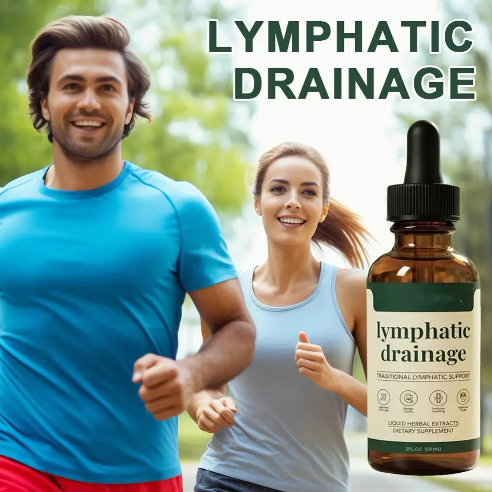 Natural Lymphatic Drainage Massage Oil