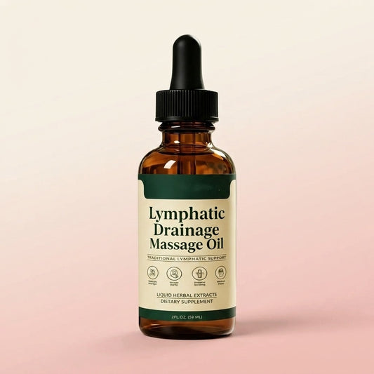 Natural Lymphatic Drainage Massage Oil